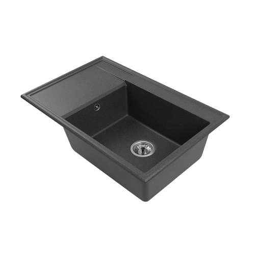 zlewozmywak granitowy Ala grafitowy komora z ociekaczem