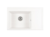 zlewozmywak ala 1 komora z ociekaczem po prawej stronie kolor biały