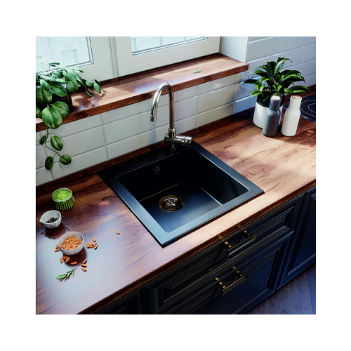 zlewozmywak 1 komorowy granitowy onamil 50