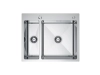 Zlewozmywak 1,5 komory Oli stalowy inox