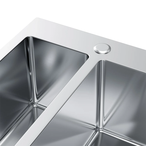 Zlewozmywak 1,5 komory Oli stalowy inox