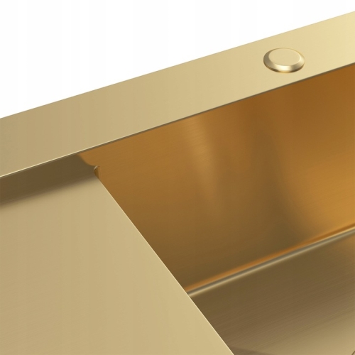 Zlewozmywak Irena 1 komorowy z ociekaczem złoty