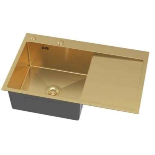 Zlewozmywak Irena 1 komorowy z ociekaczem złoty