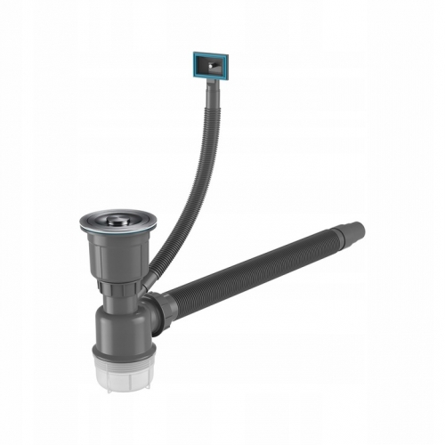 zlewozmywak stalowy grafitowy Irena